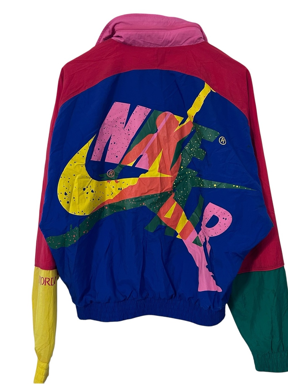 Nike Jordan Jumpman Classics Colorblock Jacket CV7418-891 Men's Size Medium Co